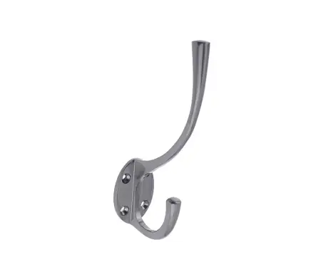 Click Here To Enlarge This Photo Of JV60DB Frelan Hardware Jedo Solid Brass Hat & Coat Hook 142mm Dark Bronze