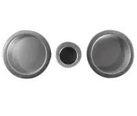 JV822SC Frelan Hardware Jedo Circular Flush Pull Kits Satin Chrome