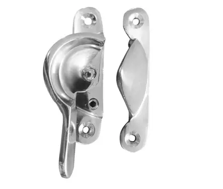Click Here To Enlarge This Photo Of JV89LPC Frelan Hardware Jedo Narrow Locking Fitch Fastener 65mm Polished Chrome