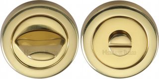 V4043-PB Heritage Brass Thumbturn & Emergency Release Polished Brass Finish