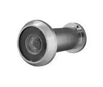 JV940SC Frelan Hardware Jedo 180 Degree Door Viewer to fit 35-55mm Doors Satin Chrome