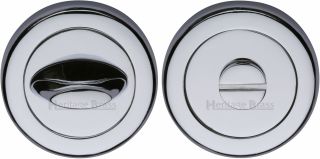 V4043-PC Heritage Brass Thumbturn & Emergency Release Polished Chrome Finish