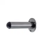 JV9551BDB Frelan Hardware Jedo Cylinder Wall Mounted Door Stop (No Rose)  on Rose 75mm Dark Bronze