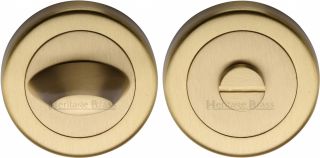 V4043-SB Heritage Brass Thumbturn & Emergency Release Satin Brass Finish