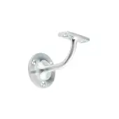 JV95ASC Frelan Hardware Jedo Handrail Bracket 63mm Satin Chrome