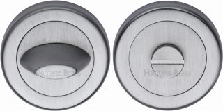 V4043-SC Heritage Brass Thumbturn & Emergency Release Satin Chrome Finish
