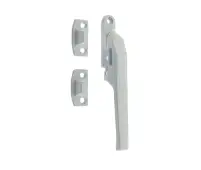 JW78WH Frelan Hardware Jedo Modern Non Lockable Casement Fastener 124mm White