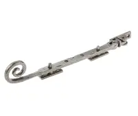VF20B Frelan Hardware Valley Forge Pewter Curly Tail Casement Stay 245mm
