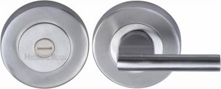 V4044-SC Heritage Brass Thumbturn & Emergency Release Satin Chrome Finish