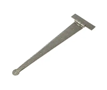 Click Here To Enlarge This Photo Of VF30 Frelan Hardware Valley Forge Pewter T Hinges 445x132mm