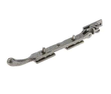 Click Here To Enlarge This Photo Of VF33A Frelan Hardware Valley Forge Pewter Bulb End Casement Stay 203mm