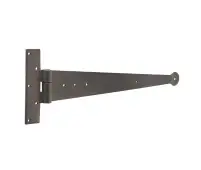 VFB29 Frelan Hardware Valley Forge Black T Hinges 370x132mm