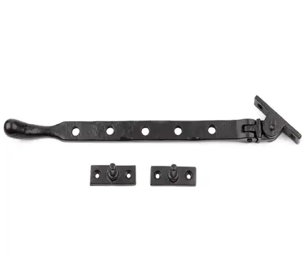 Click Here To Enlarge This Photo Of VFB33B Frelan Hardware Valley Forge Black Bulb End Casement Stay 243mm