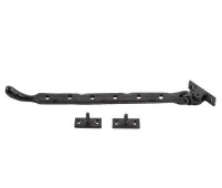 VFB33C Frelan Hardware Valley Forge Black Bulb End Casement Stay 315mm