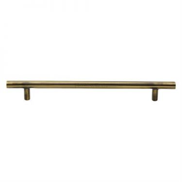 Click Here To Enlarge This Photo Of C0361 203-AT Heritage Brass Cabinet Pull Bar Design 203mm ctc Antique Brass Finish