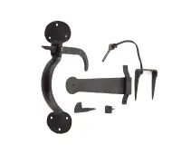 VFX31 Frelan Hardware Valley Forge Beeswax Gate Thumb Latch 200mm