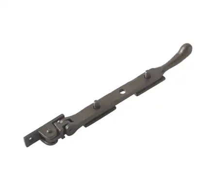 Click Here To Enlarge This Photo Of VFX33A Frelan Hardware Valley Forge Beeswax Bulb End Casement Stay 203mm