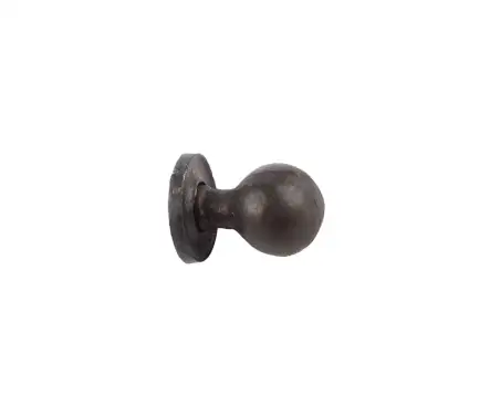 Click Here To Enlarge This Photo Of VFX47 Frelan Hardware Valley Forge Beeswax Round Cupboard Knob 27x39mm