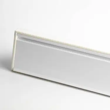 Click Here To Enlarge This Photo Of JW80WH Frelan Hardware White Telescopic Letter Plate 270mm x 71mm