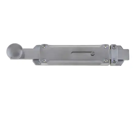 Click Here To Enlarge This Photo Of JV1005SC-500 Frelan Hardware Jedo Architectural Door Bolt 500mm x 35mm Satin Chrome