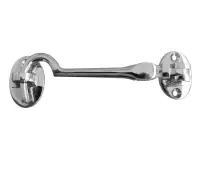 JV110APC Frelan Hardware Jedo Brass Cabin Hook 75mm Polished Chrome