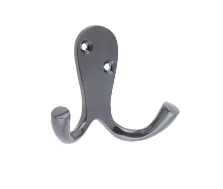 Click Here To Enlarge This Photo Of JV62DB Frelan Hardware Jedo Double Robe Hook 53mm Dark Bronze