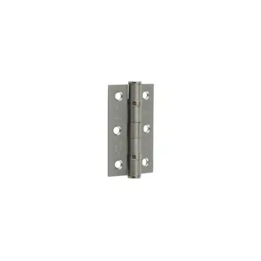 Click Here To Enlarge This Photo Of J8502GM Frelan Hardware Jedo Grade 7 (Mild Steel) Ball Bearing Hinges 76mm x 50mm Gun Metal