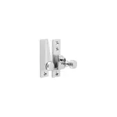JV4200LPC Frelan Hardware Jedo Lockable Quadrant Sash Fastener 70x20mm Polished Chrome