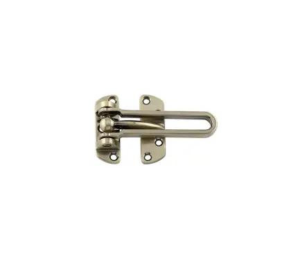 Click Here To Enlarge This Photo Of J3003AB Frelan Hardware Jedo Security Door Guard Antique Brass