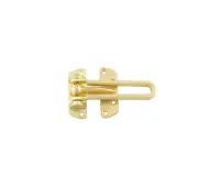 J3003SB Frelan Hardware Jedo Security Door Guard Satin Brass