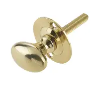 JV2715PB Frelan Hardware Jedo Turns for Mortice Rackbolts 50mm Polished Brass