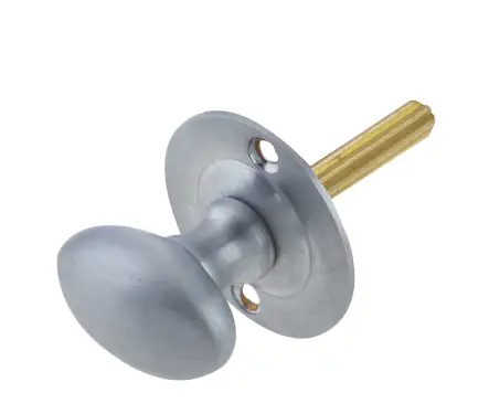 Click Here To Enlarge This Photo Of JV2715SC Frelan Hardware Jedo Turns for Mortice Rackbolts 50mm Satin Chrome