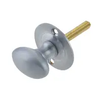 JV2715SC Frelan Hardware Jedo Turns for Mortice Rackbolts 50mm Satin Chrome