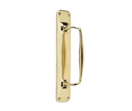 Click Here To Enlarge This Photo Of JV124PB Frelan Hardware Jedo Windsor Pull Handle 290mm Polished Brass