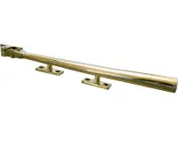 JV4925PB Frelan Hardware Jedo Julietta Casement Stay 250mm Polished Brass
