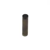 BUR968AB Frelan Hardware Burlington Knurled Wall Mounted Door Stop (No Rose) No Rose Antique Brass