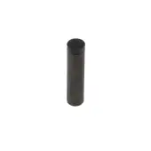 BUR968DB Frelan Hardware Burlington Knurled Wall Mounted Door Stop (No Rose) No Rose Dark Bronze