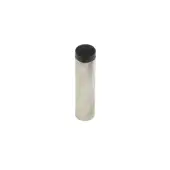 BUR968PN Frelan Hardware Burlington Knurled Wall Mounted Door Stop (No Rose) No Rose Polished Nickel