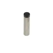BUR968SN Frelan Hardware Burlington Knurled Wall Mounted Door Stop (No Rose) No Rose Satin Nickel