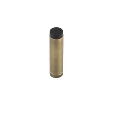 Click Here To Enlarge This Photo Of BUR970AB Frelan Hardware Burlington Plain Wall Mounted Door Stop (No Rose) No Rose Antique Brass