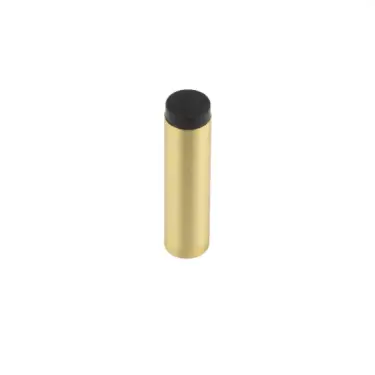 Click Here To Enlarge This Photo Of BUR970SB Frelan Hardware Burlington Plain Wall Mounted Door Stop (No Rose) No Rose Satin Brass
