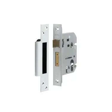 Click Here To Enlarge This Photo Of JL1051SC Frelan Hardware Jedo Euro Profile Sashlock 76mm Satin Chrome