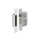 JL1051SC Frelan Hardware Jedo Euro Profile Sashlock 76mm Satin Chrome