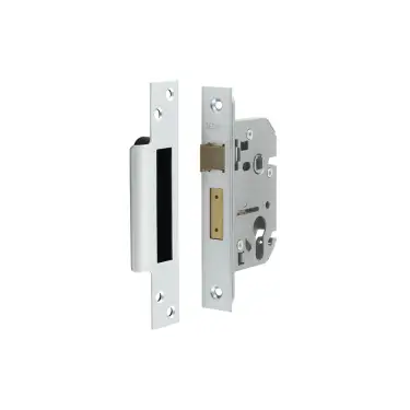 Click Here To Enlarge This Photo Of JL1050SC Frelan Hardware Jedo Euro Profile Sashlock 64mm Satin Chrome