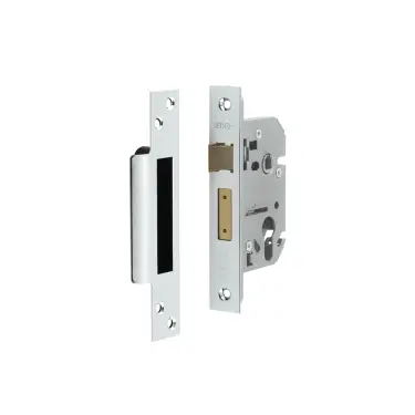 Click Here To Enlarge This Photo Of JL1050PC Frelan Hardware Jedo Euro Profile Sashlock 64mm Polished Chrome