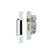 JL1050PC Frelan Hardware Jedo Euro Profile Sashlock 64mm Polished Chrome