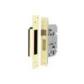 JL1050PB Frelan Hardware Jedo Euro Profile Sashlock 64mm Polished Brass