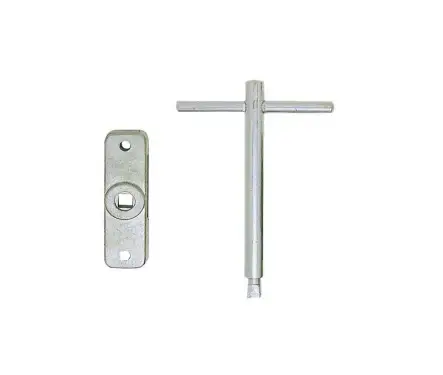 Click Here To Enlarge This Photo Of JL196NP Frelan Hardware Rim Budget Lock & Key