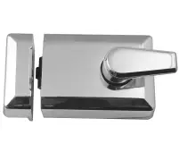 JL5011PC Frelan Hardware Jedo Roller Bolt Night Latch 60mm Polished Chrome