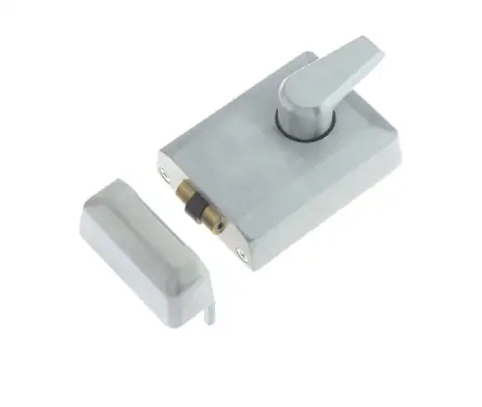 Click Here To Enlarge This Photo Of JL5011SC Frelan Hardware Jedo Roller Bolt Night Latch 60mm Satin Chrome